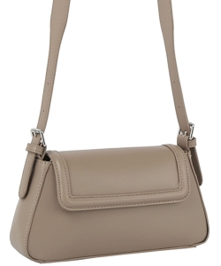 Fashion Smooth Modern Shoulder Bag GLE-0158 STONE